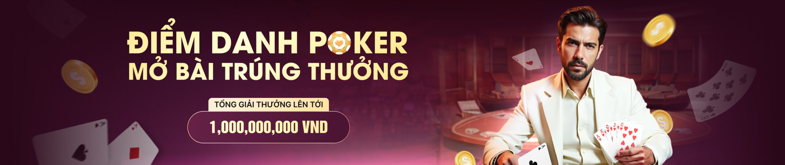 Điểm danh Poker tại VB88
